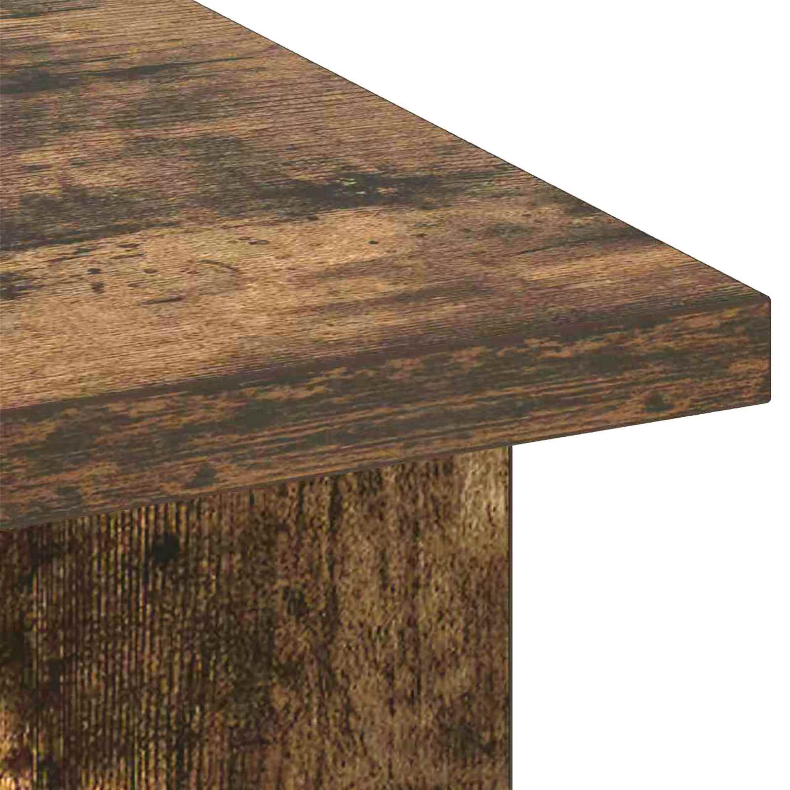 TV-standaard Gerookt eiken 96 x 35 x 33,5 cm is nu te koop bij PeponiXL, paradijselijk wonen!