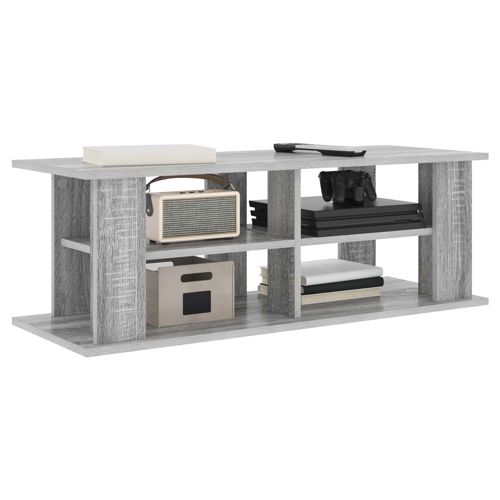 TV-standaard Grijs Sonoma 96 x 35 x 33,5 cm is nu te koop bij PeponiXL, paradijselijk wonen!