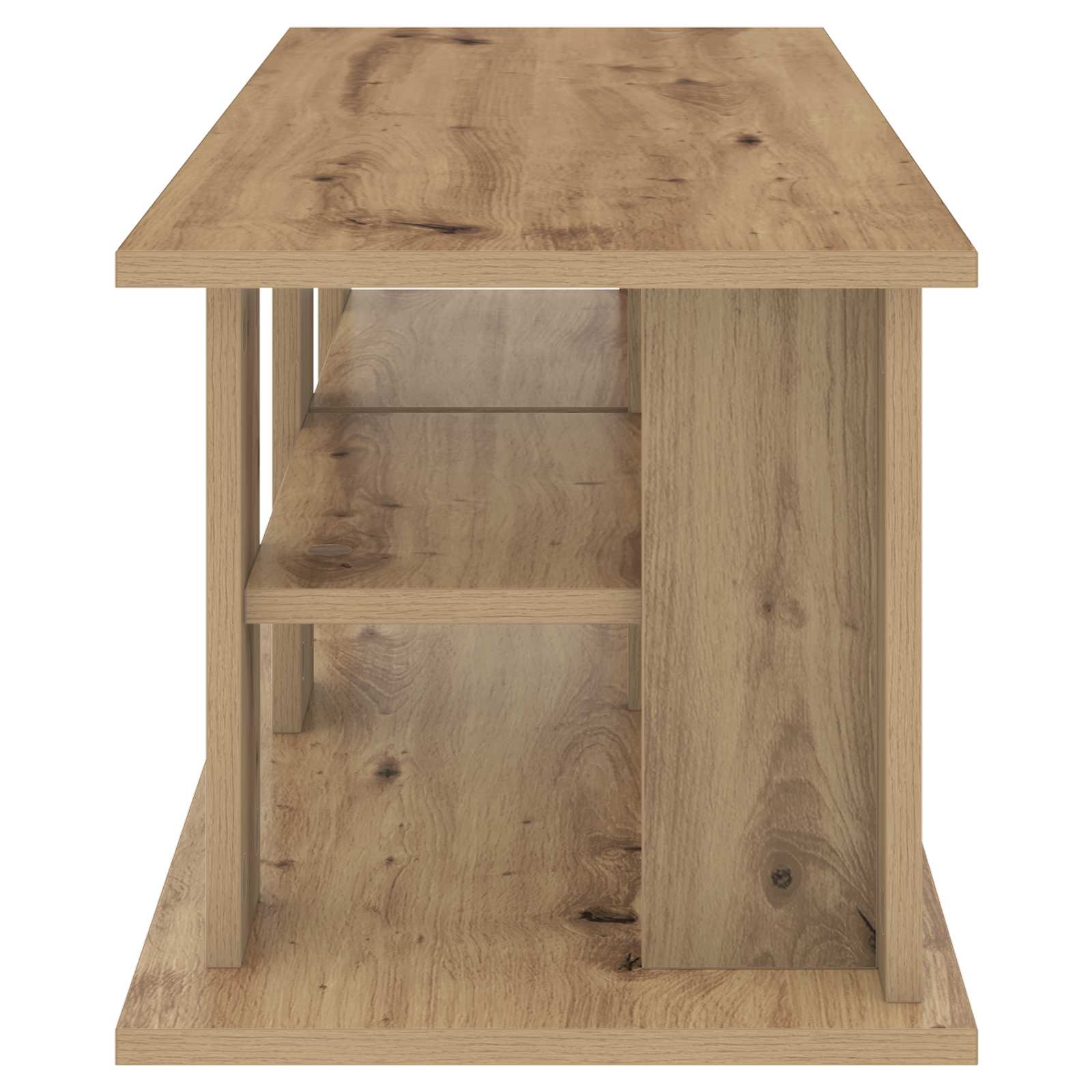 TV-standaard Artisan Eiken 96 x 35 x 33,5 cm is nu te koop bij PeponiXL, paradijselijk wonen!