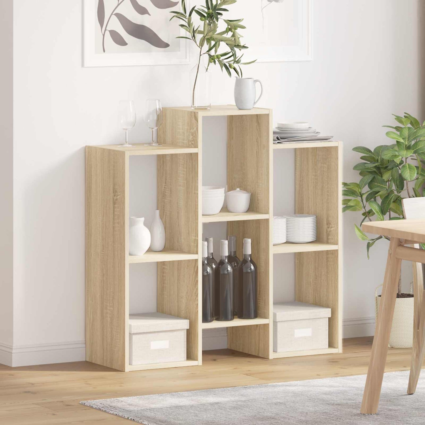 Dressoir Sonoma Eiken 90 x 30 x 90 cm is nu te koop bij PeponiXL, paradijselijk wonen!