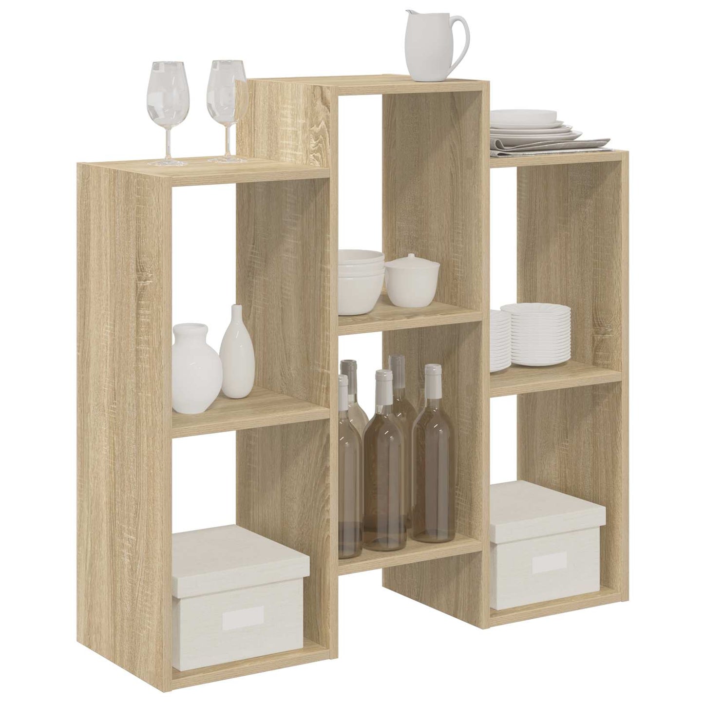 Dressoir Sonoma Eiken 90 x 30 x 90 cm is nu te koop bij PeponiXL, paradijselijk wonen!