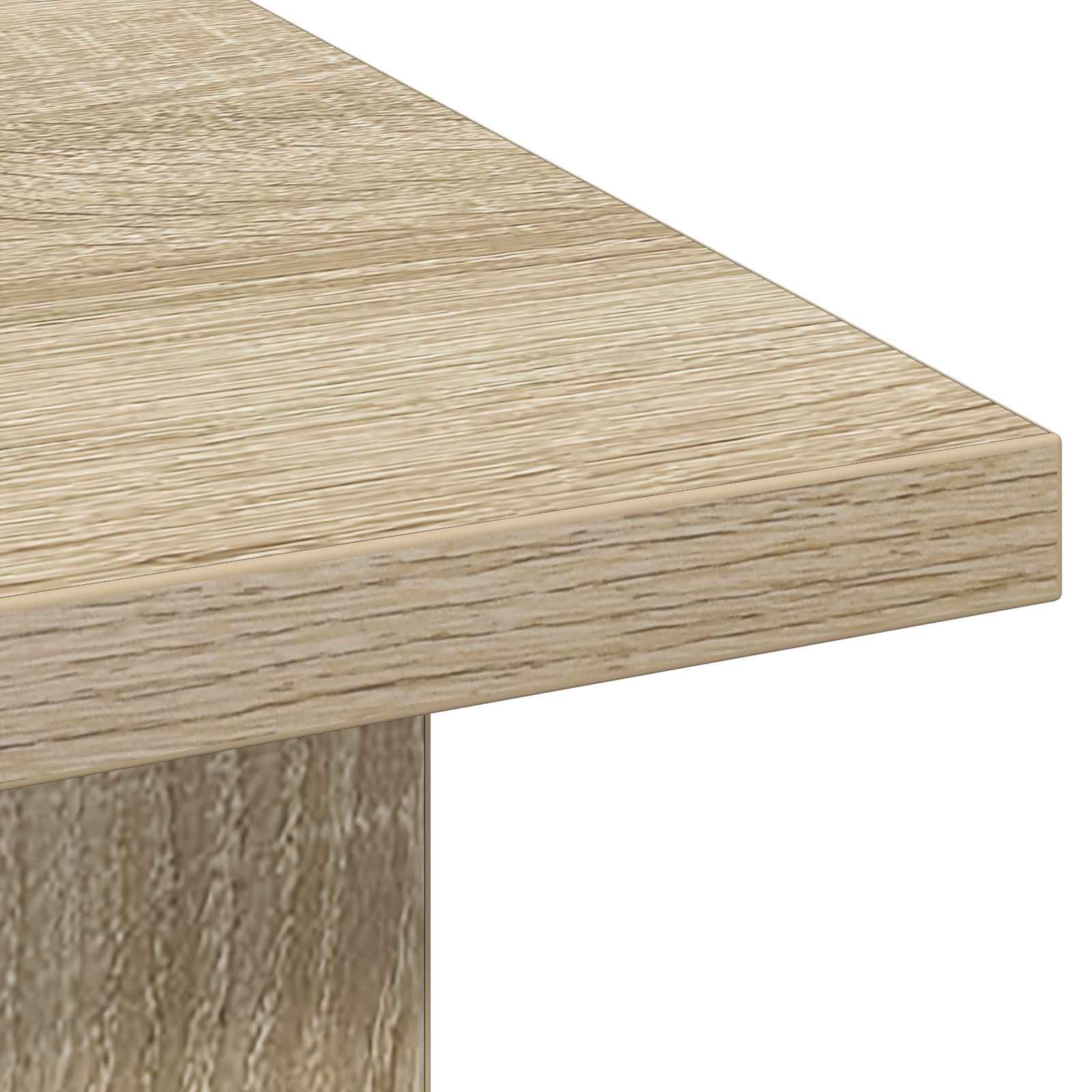 Salontafel met lade Sonoma Eiken 77 x 55 x 42 cm Bewerkt hout is nu te koop bij PeponiXL, paradijselijk wonen!