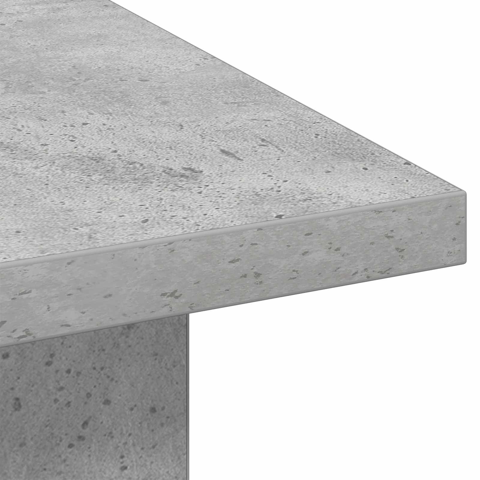 Salontafel met lade Beton Grijs 77 x 55 x 42 cm Bewerkt hout is nu te koop bij PeponiXL, paradijselijk wonen!