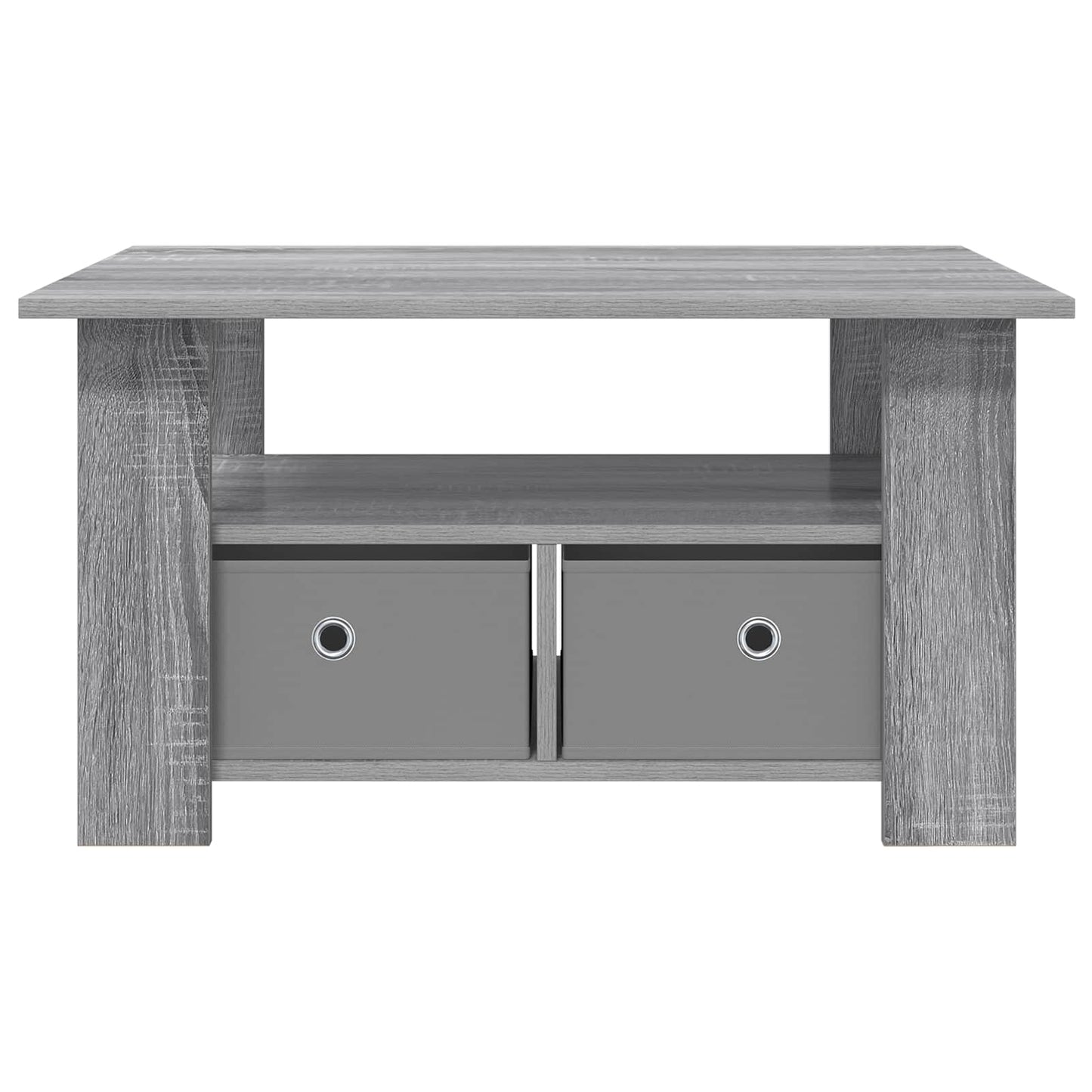 Salontafel met lade Grijs Sonoma 77 x 55 x 42 cm Bewerkt hout is nu te koop bij PeponiXL, paradijselijk wonen!