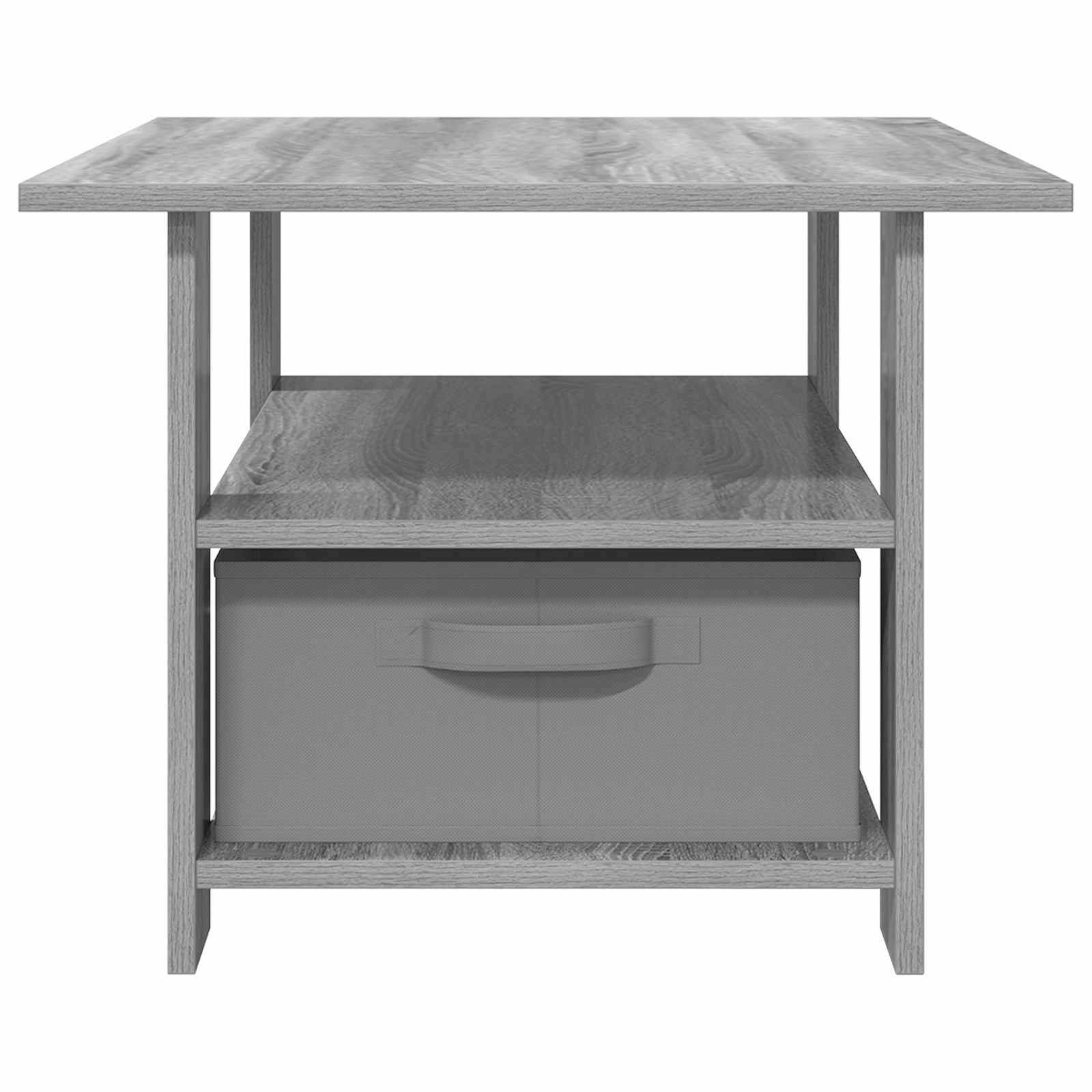 Salontafel met lade Grijs Sonoma 77 x 55 x 42 cm Bewerkt hout is nu te koop bij PeponiXL, paradijselijk wonen!