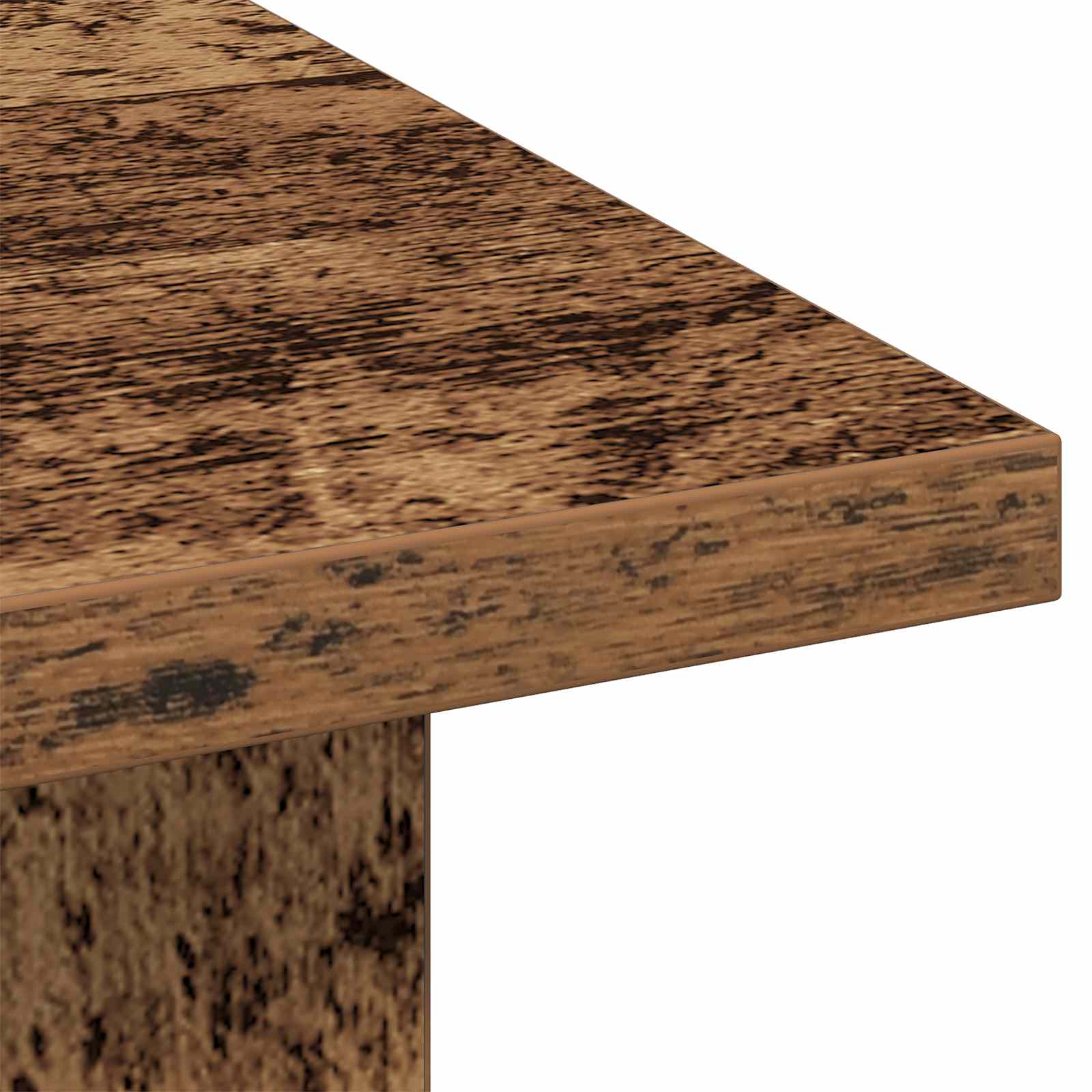 Salontafel met lade Oudhout 77 x 55 x 42 cm Bewerkt hout is nu te koop bij PeponiXL, paradijselijk wonen!