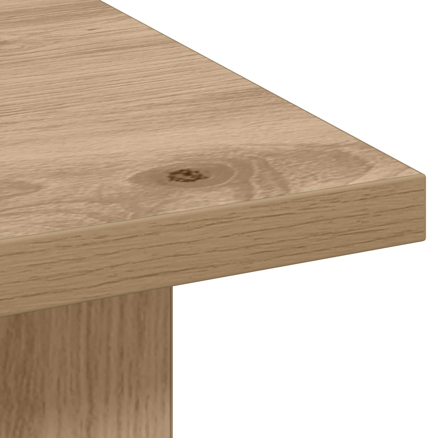 Salontafel met lade Artisan Eiken 77 x 55 x 42 cm Bewerkt hout is nu te koop bij PeponiXL, paradijselijk wonen!