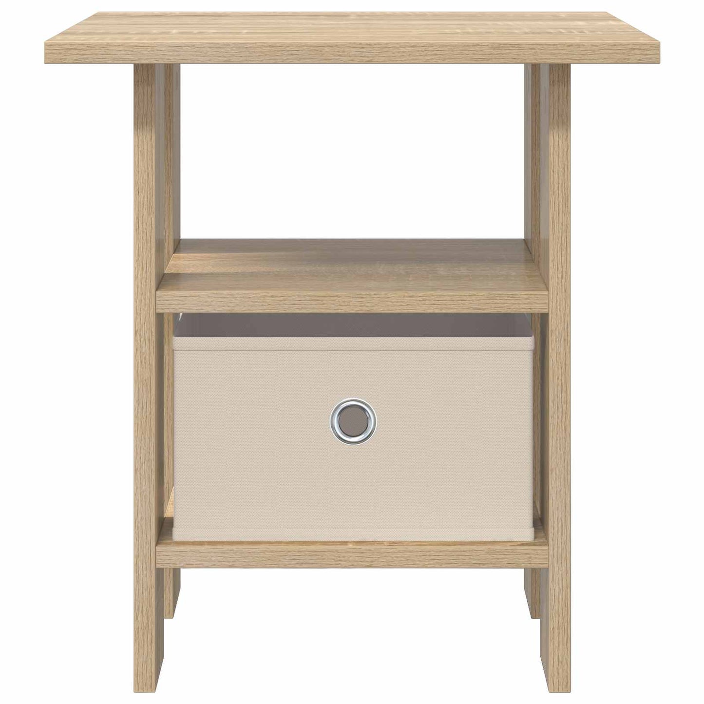Nachtkastje met lade Sonoma Eiken 41 x 40 x 45 cm Bewerkt hout is nu te koop bij PeponiXL, paradijselijk wonen!