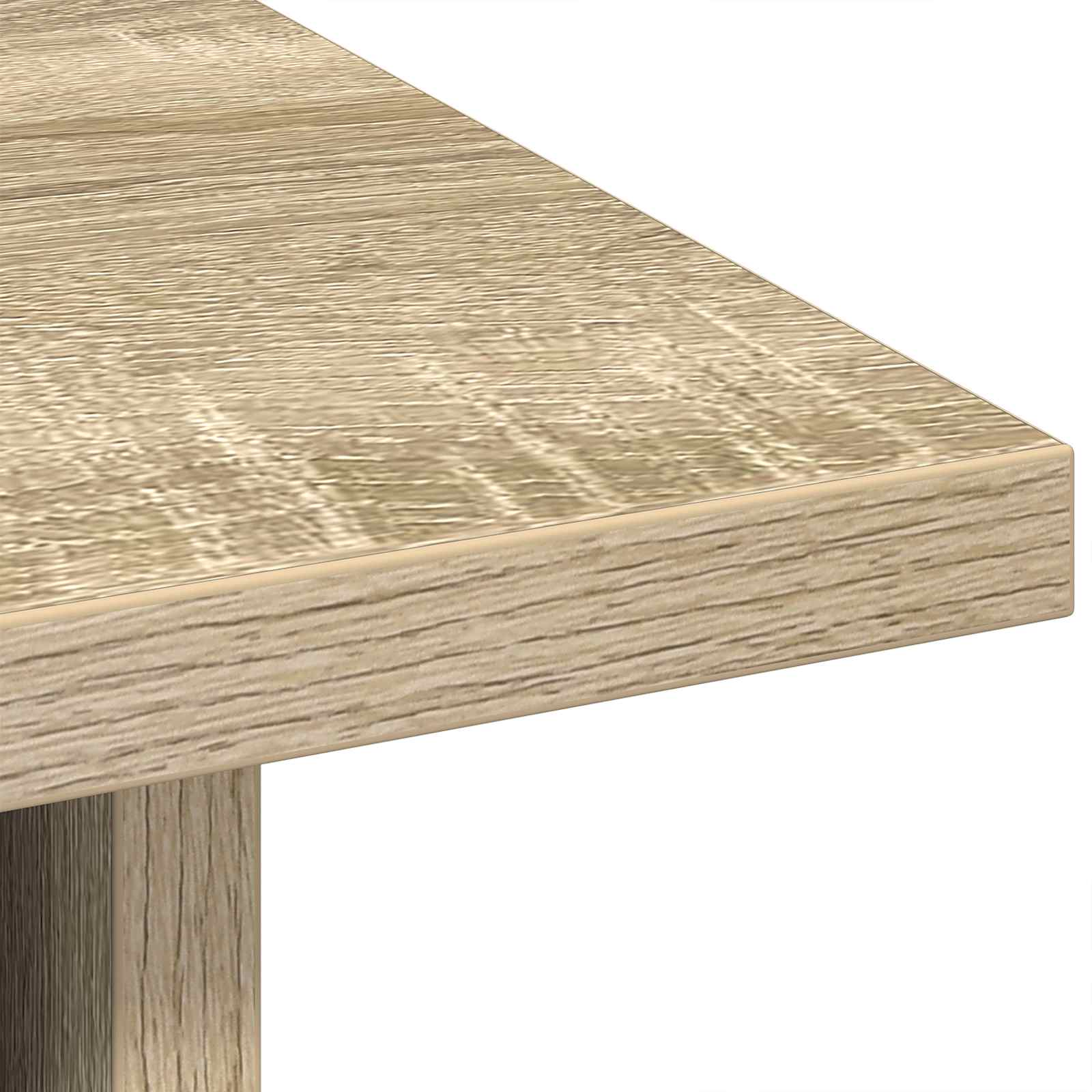Nachtkastje 2 pcs Sonoma Eiken 41 x 40 x 45 cm Bewerkt hout is nu te koop bij PeponiXL, paradijselijk wonen!