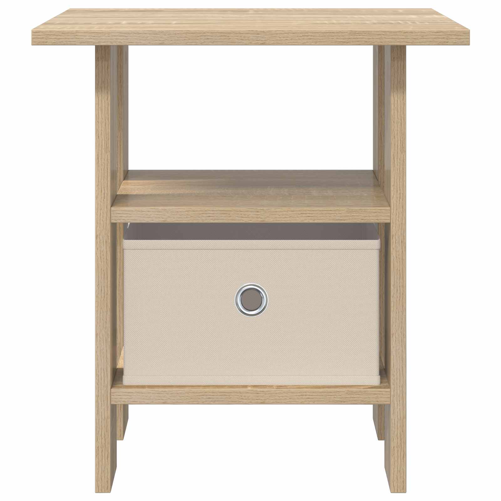 Nachtkastje 2 pcs Sonoma Eiken 41 x 40 x 45 cm Bewerkt hout is nu te koop bij PeponiXL, paradijselijk wonen!