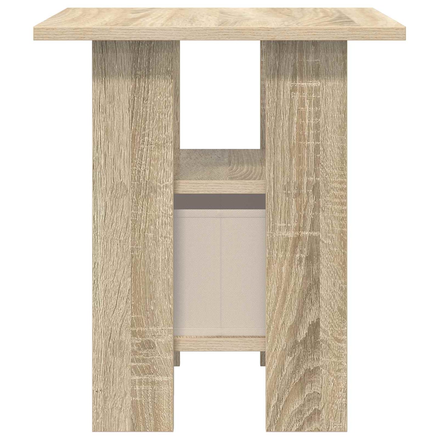 Nachtkastje 2 pcs Sonoma Eiken 41 x 40 x 45 cm Bewerkt hout is nu te koop bij PeponiXL, paradijselijk wonen!