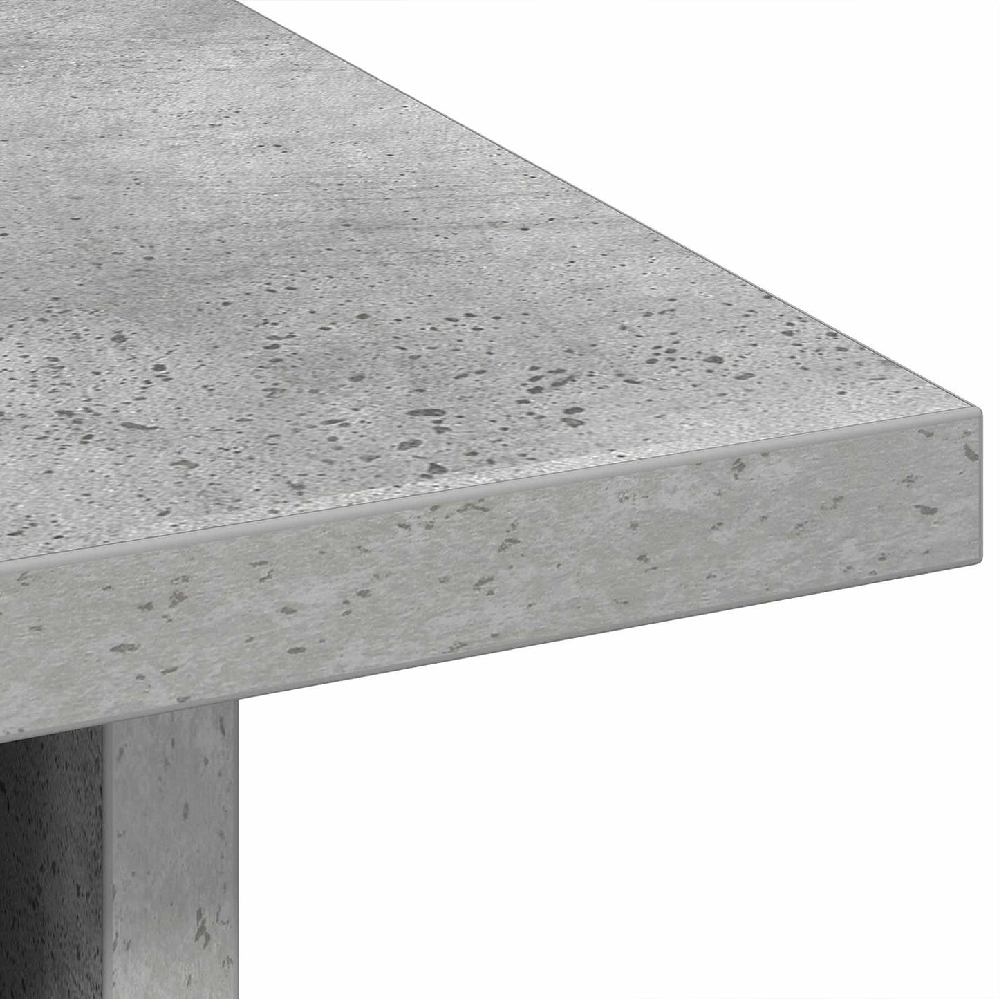 Nachtkastje met lade Beton Grijs 41 x 40 x 45 cm Bewerkt hout is nu te koop bij PeponiXL, paradijselijk wonen!