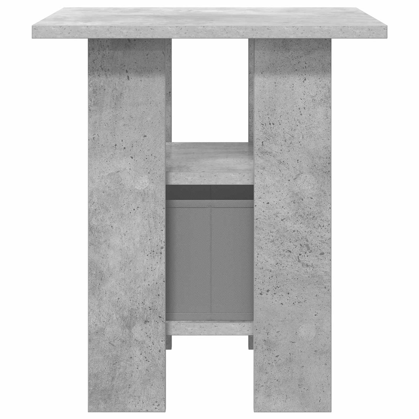 Nachtkastje 2 pcs Beton Grijs 41 x 40 x 45 cm Bewerkt hout is nu te koop bij PeponiXL, paradijselijk wonen!