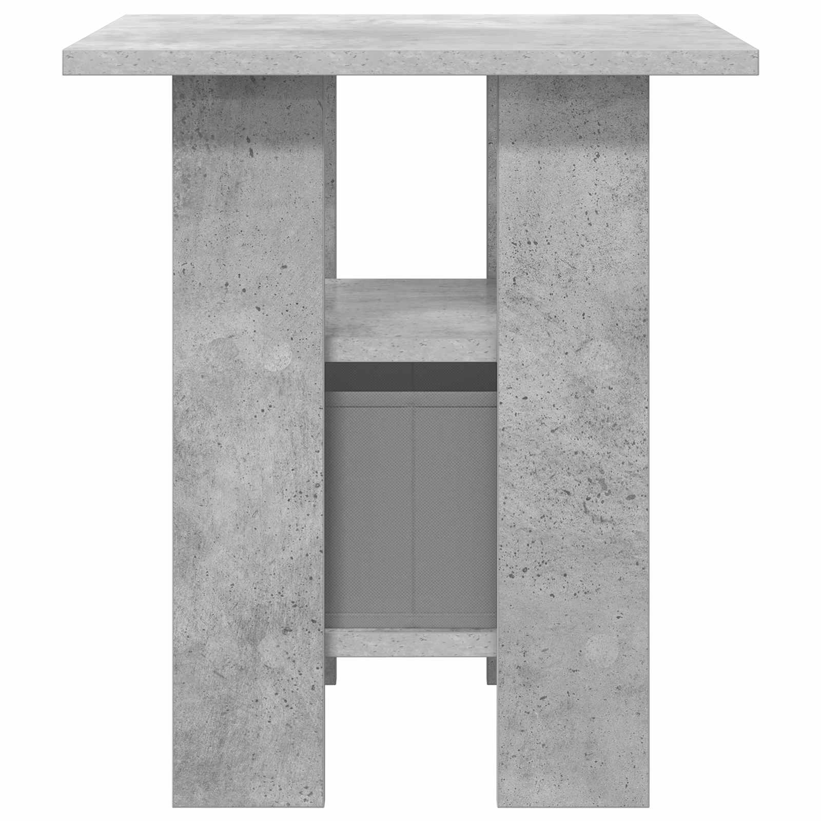 Nachtkastje 2 pcs Beton Grijs 41 x 40 x 45 cm Bewerkt hout is nu te koop bij PeponiXL, paradijselijk wonen!