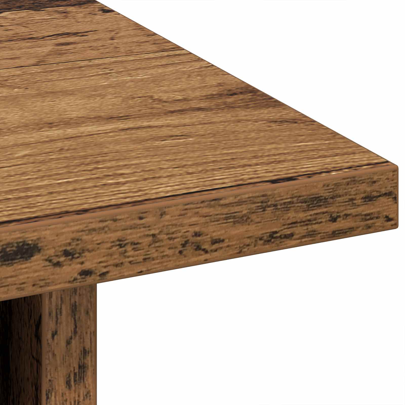 Nachtkastje met lade Oudhout 41 x 40 x 45 cm Bewerkt hout is nu te koop bij PeponiXL, paradijselijk wonen!