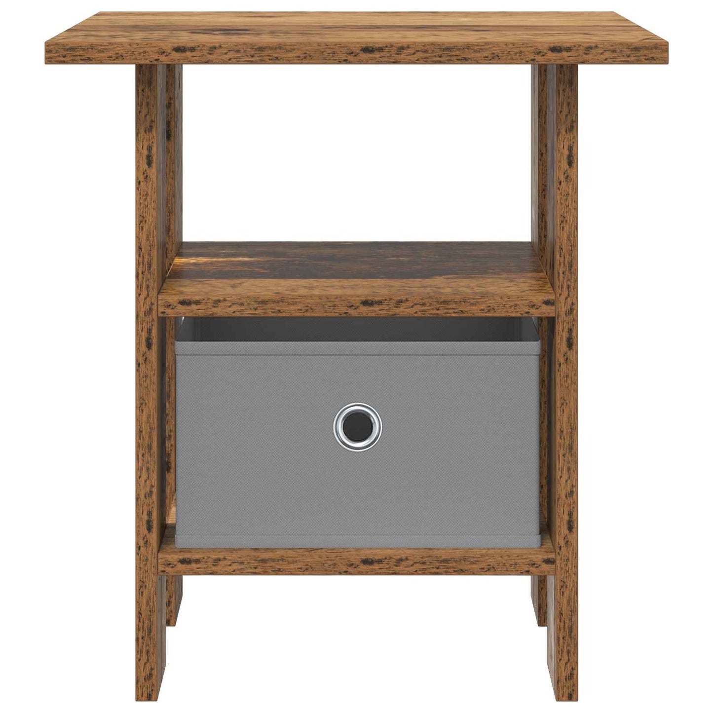 Nachtkastje met lade 2 pcs Oudhout 41 x 40 x 45 cm Bewerkt hout is nu te koop bij PeponiXL, paradijselijk wonen!