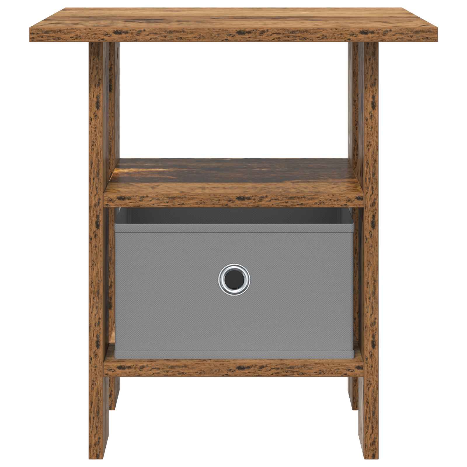 Nachtkastje met lade 2 pcs Oudhout 41 x 40 x 45 cm Bewerkt hout is nu te koop bij PeponiXL, paradijselijk wonen!