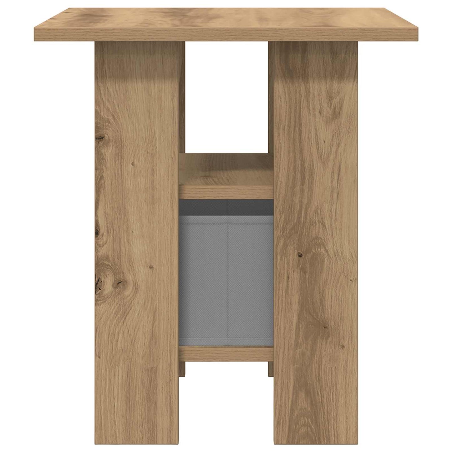 Nachtkastje met lade Artisan Eiken 41 x 40 x 45 cm Bewerkt hout is nu te koop bij PeponiXL, paradijselijk wonen!