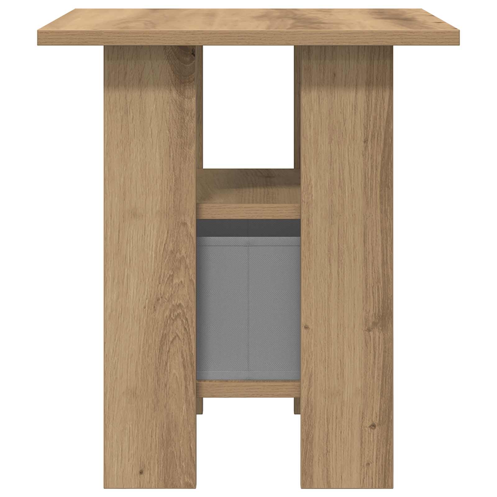 Nachtkastje 2 pcs Artisan Eiken 41 x 40 x 45 cm Bewerkt hout is nu te koop bij PeponiXL, paradijselijk wonen!