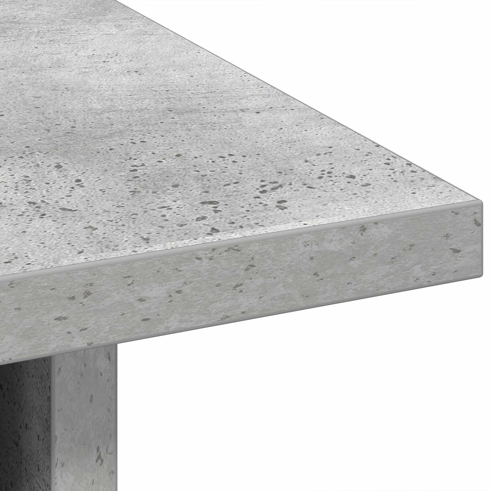 Nachtkastje met lade Beton Grijs 41 x 40 x 45 cm Bewerkt hout is nu te koop bij PeponiXL, paradijselijk wonen!