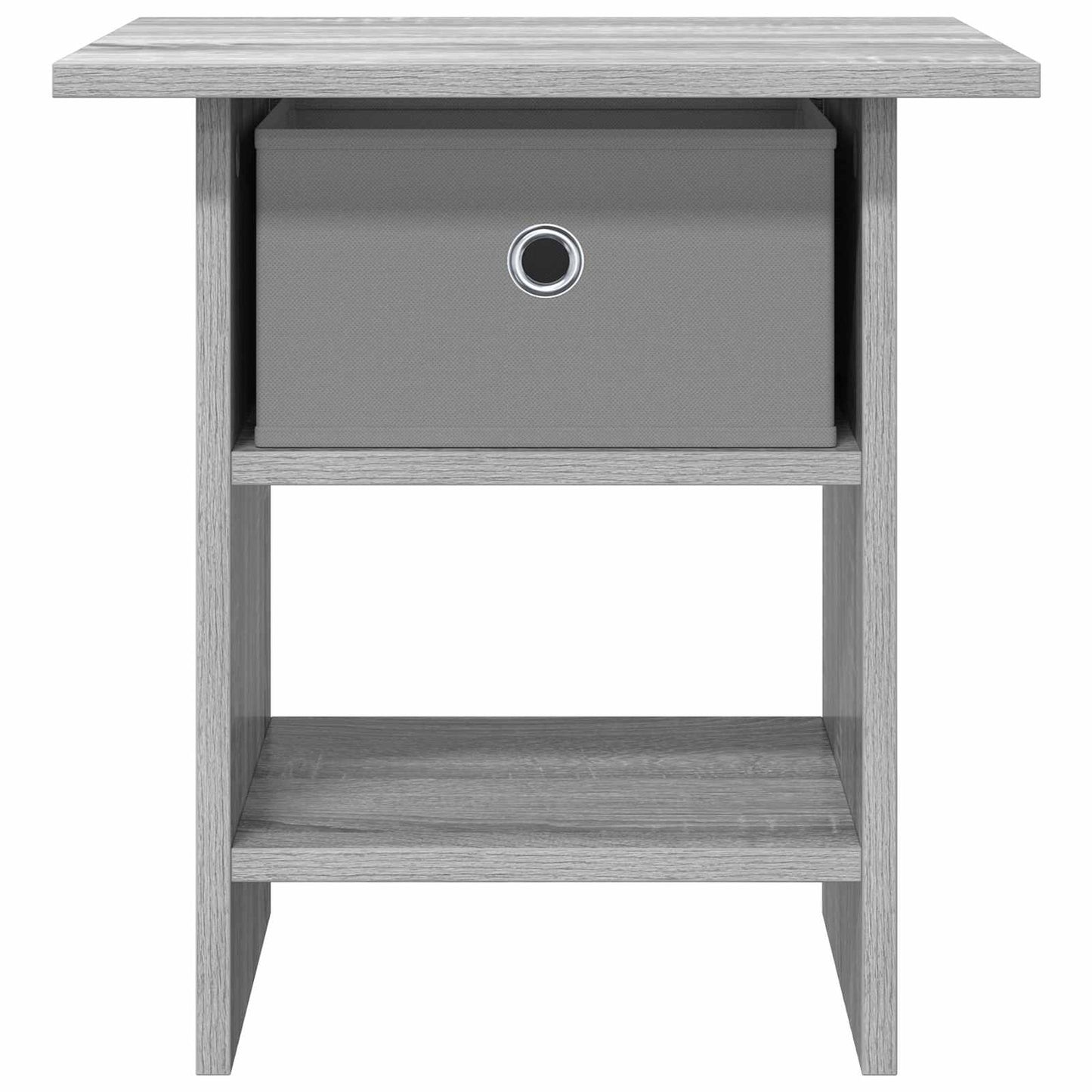 Nachtkastje 2 pcs Grijs Sonoma 41 x 40 x 45 cm Bewerkt hout is nu te koop bij PeponiXL, paradijselijk wonen!