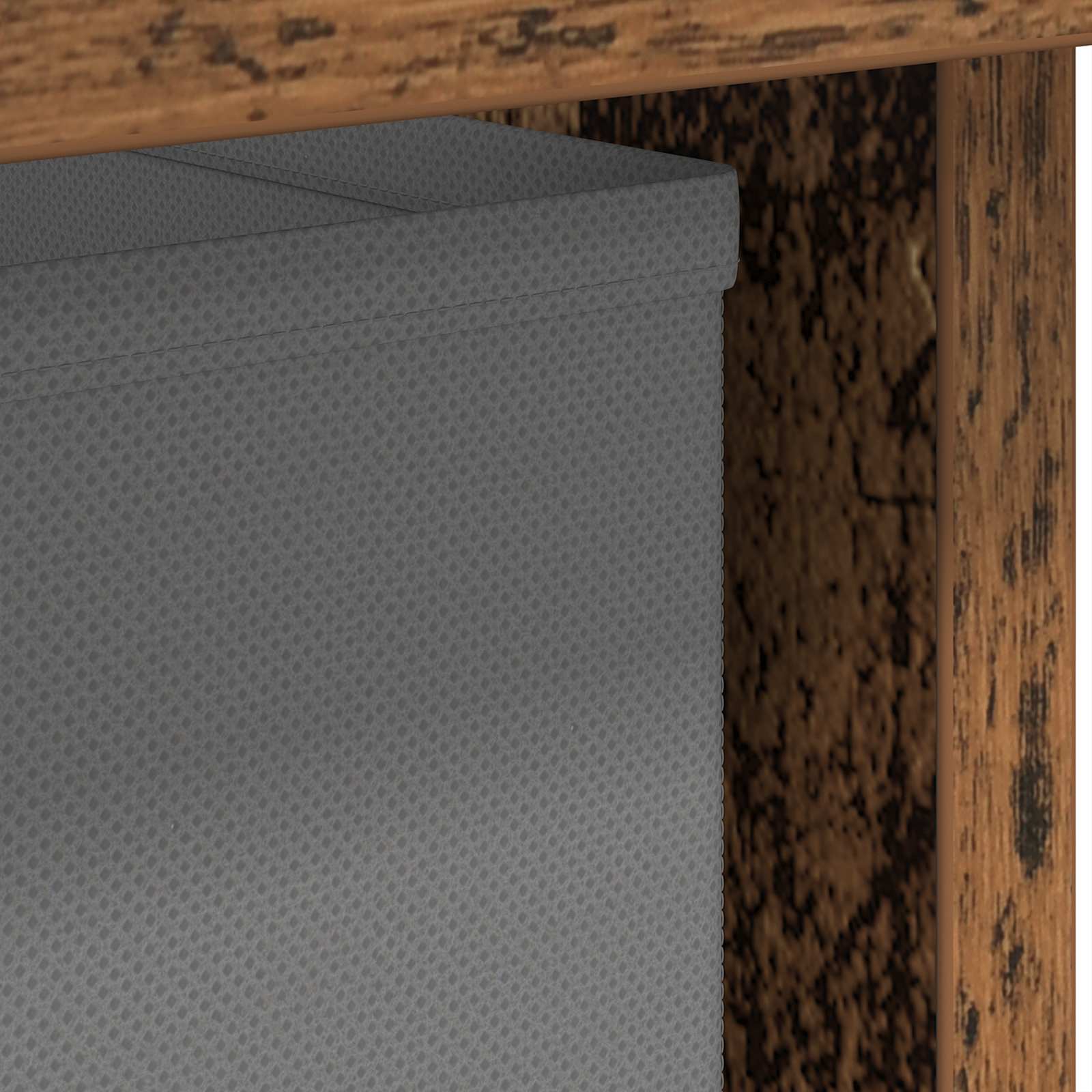 Nachtkastje met lade 2 pcs Oudhout 41 x 40 x 45 cm Bewerkt hout is nu te koop bij PeponiXL, paradijselijk wonen!