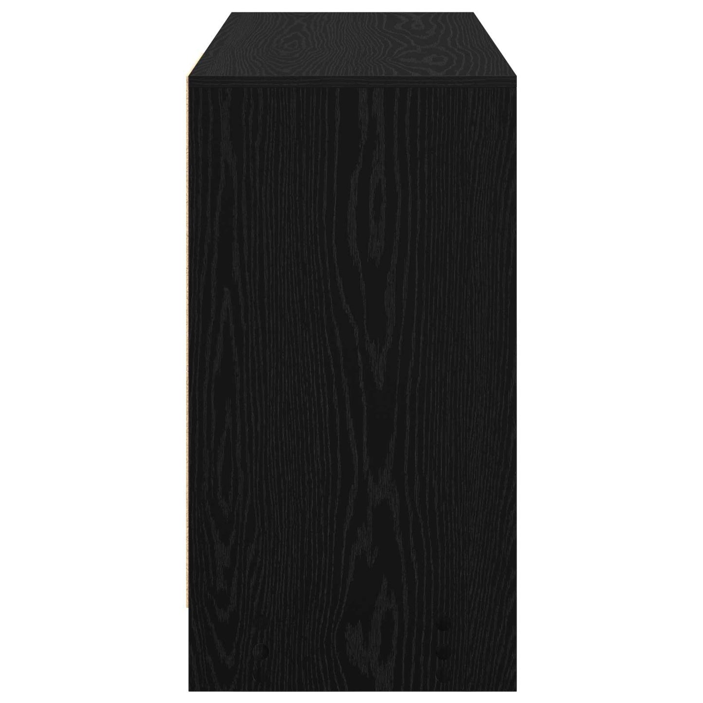 Bureau met lade Zwart Eiken 100 x 40 x 75 cm Bewerkt hout is nu te koop bij PeponiXL, paradijselijk wonen!