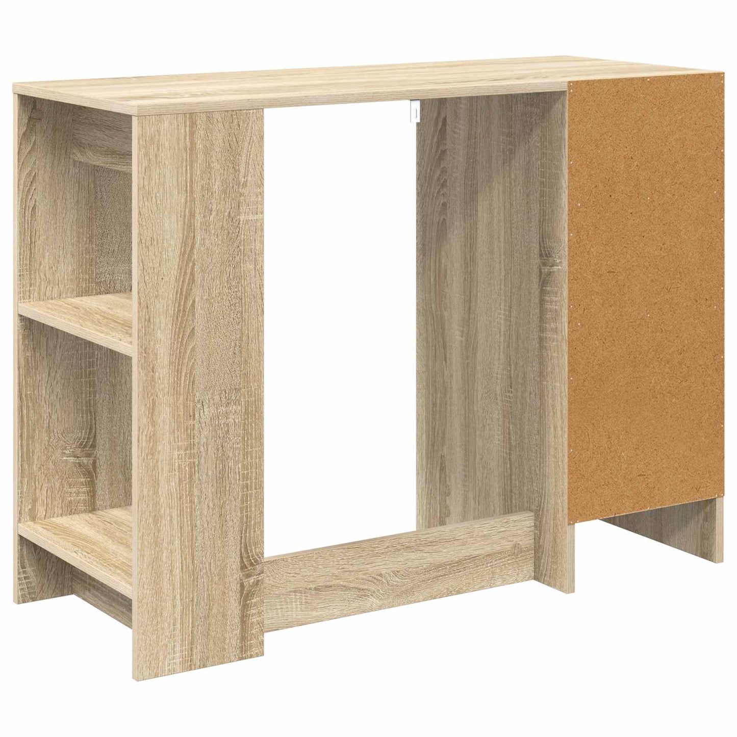 Bureau met lade Sonoma Eiken 100 x 40 x 75 cm Bewerkt hout is nu te koop bij PeponiXL, paradijselijk wonen!