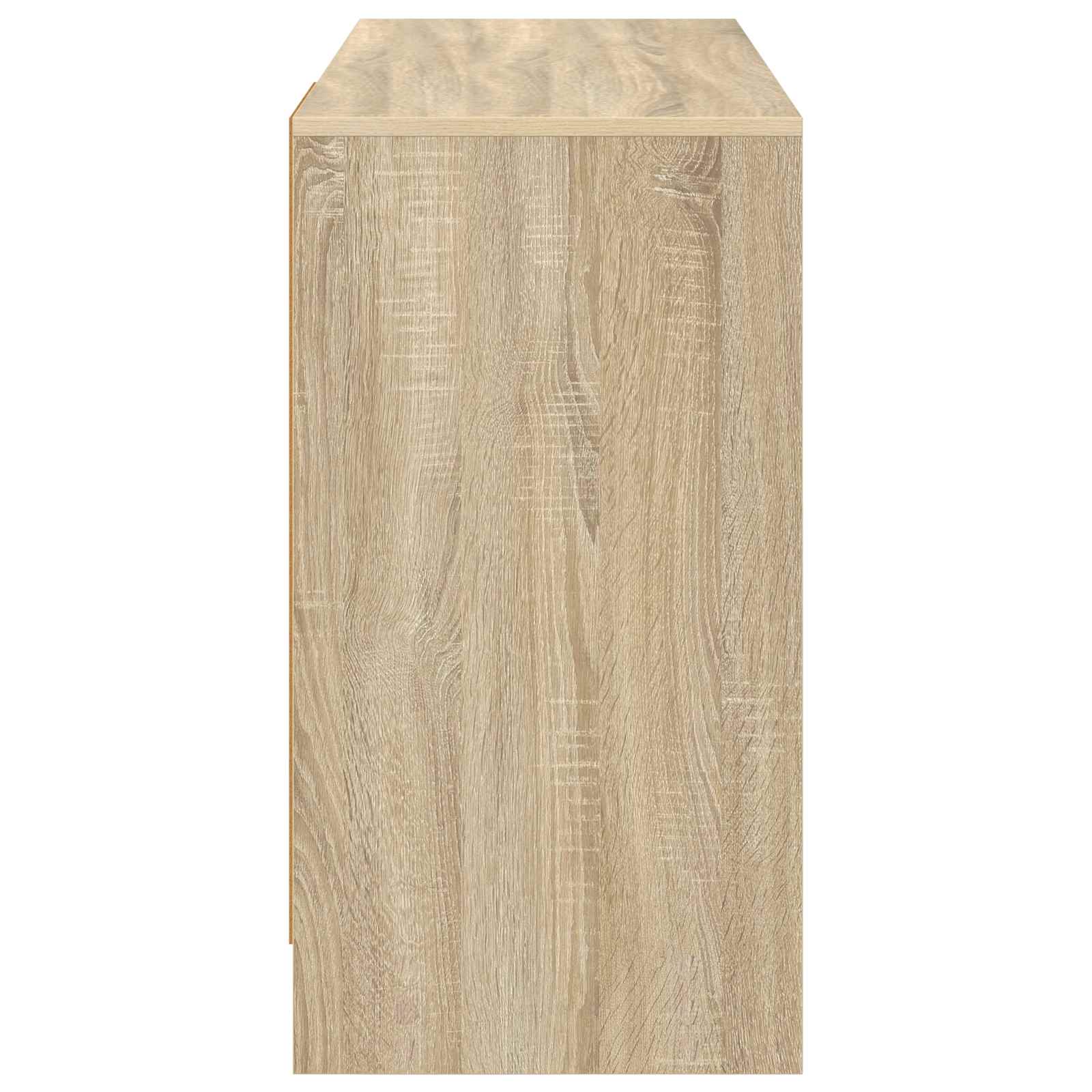 Bureau met lade Sonoma Eiken 100 x 40 x 75 cm Bewerkt hout is nu te koop bij PeponiXL, paradijselijk wonen!