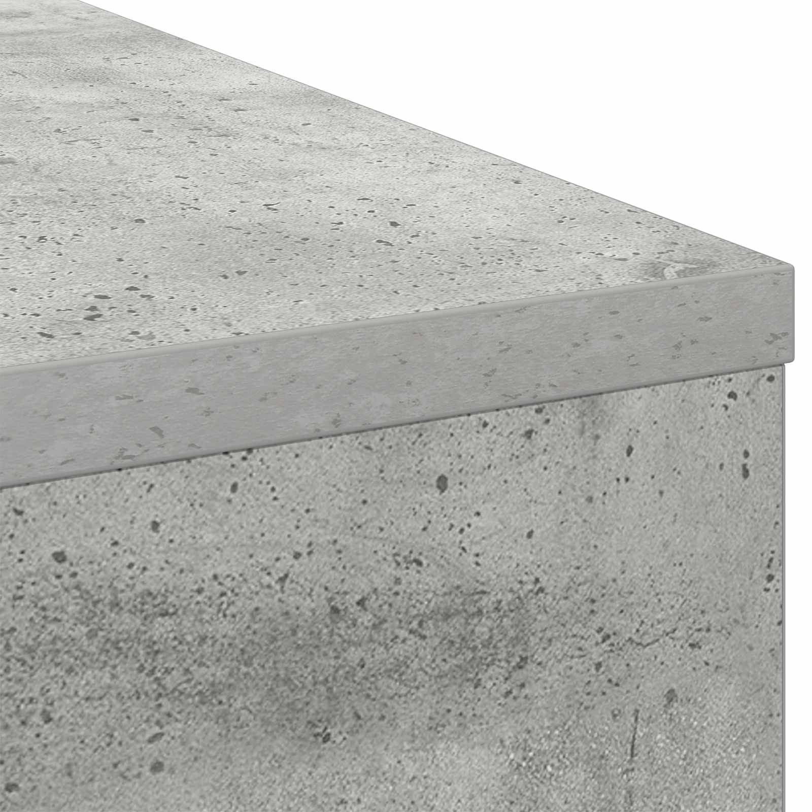 Bureau met lade Beton Grijs 100 x 40 x 75 cm Bewerkt hout is nu te koop bij PeponiXL, paradijselijk wonen!