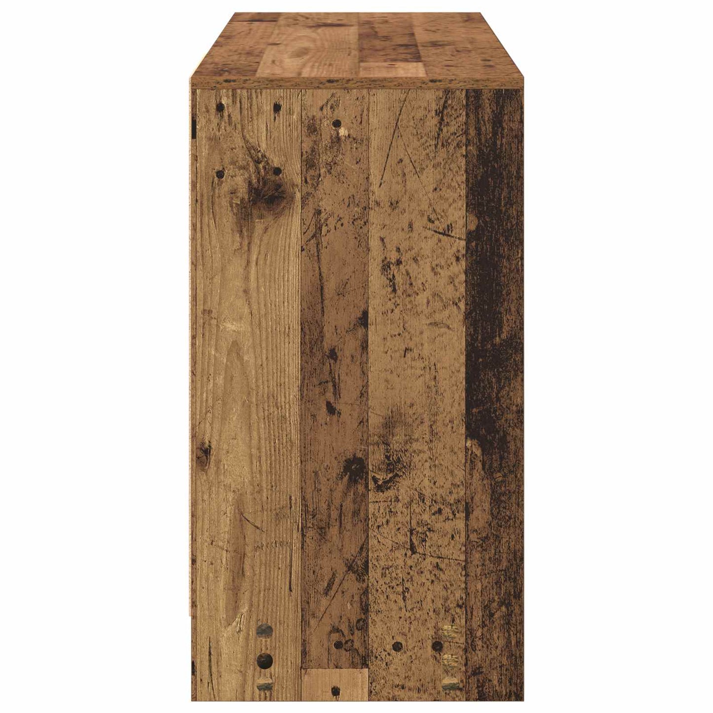 Bureau met lade met plank Oudhout 100 x 40 x 75 cm Bewerkt hout is nu te koop bij PeponiXL, paradijselijk wonen!