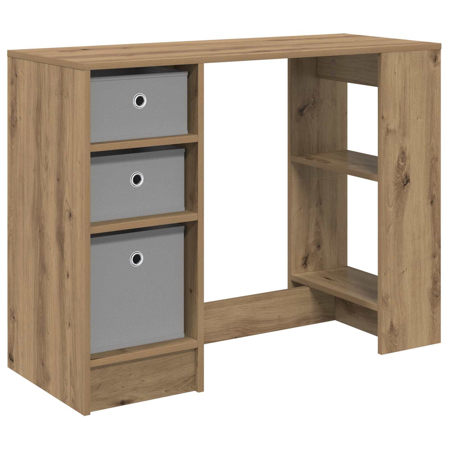 Bureau met lade Artisan Eiken 100 x 40 x 75 cm Bewerkt hout is nu te koop bij PeponiXL, paradijselijk wonen!