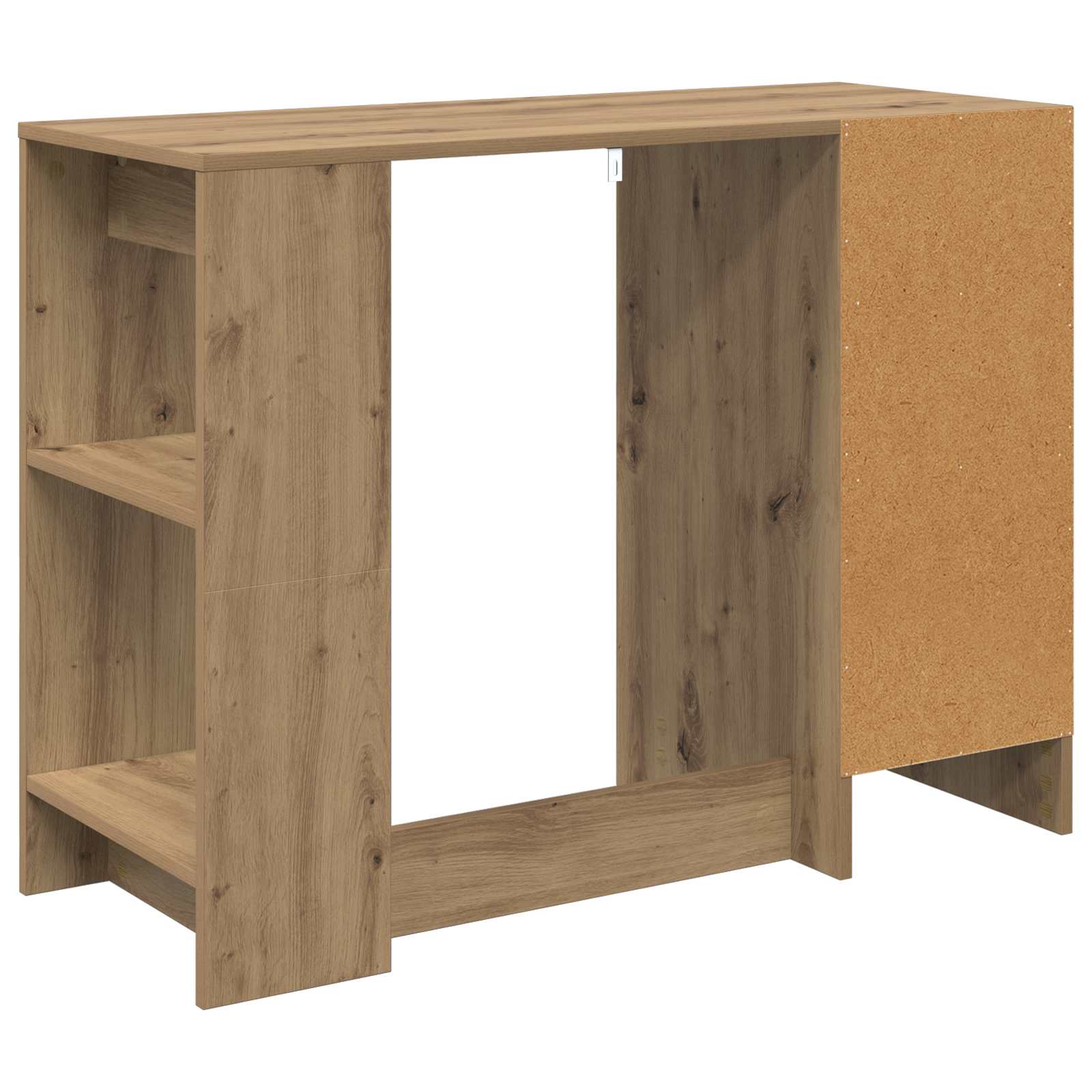 Bureau met lade Artisan Eiken 100 x 40 x 75 cm Bewerkt hout is nu te koop bij PeponiXL, paradijselijk wonen!