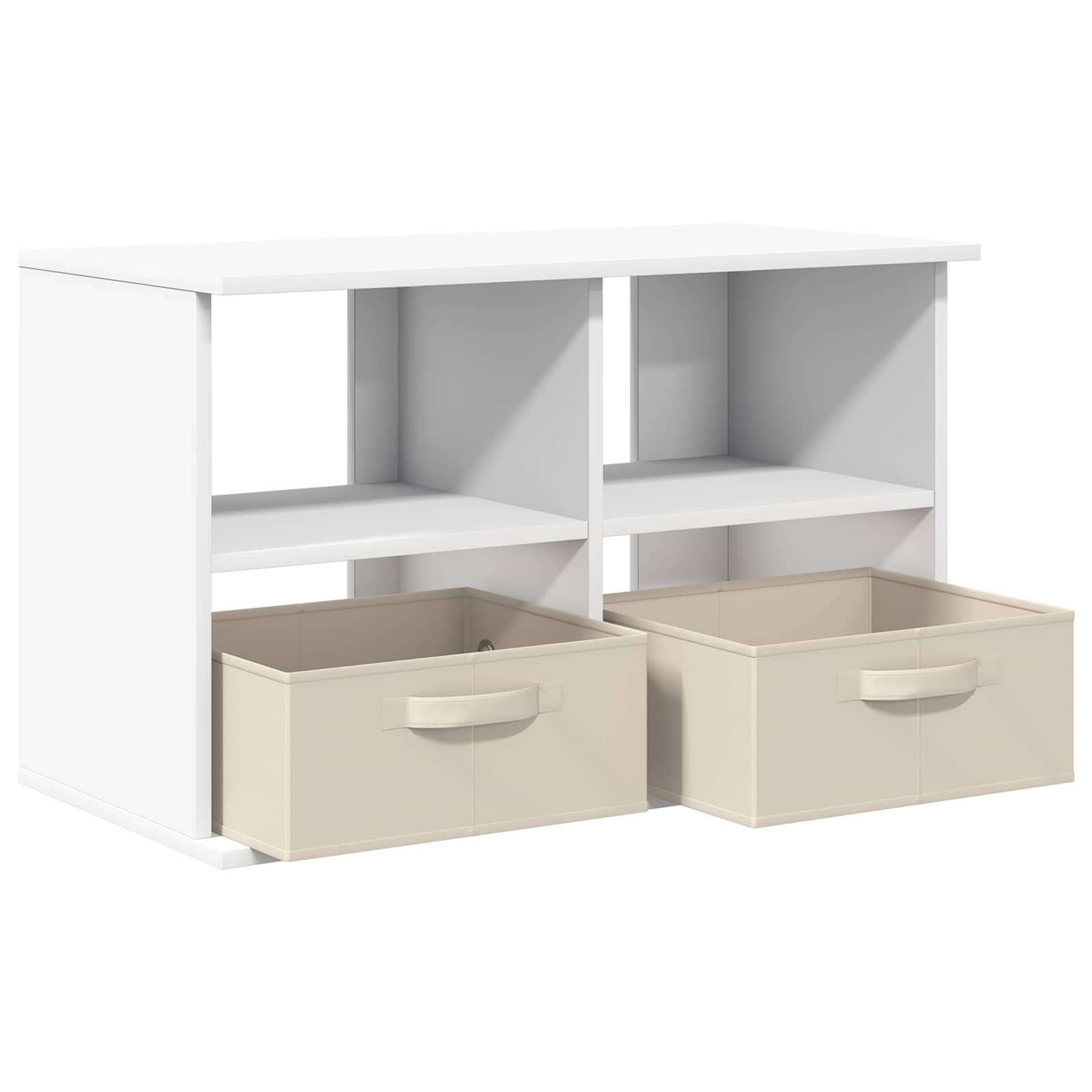 TV-standaard met lade Wit 79 x 40 x 48 cm is nu te koop bij PeponiXL, paradijselijk wonen!