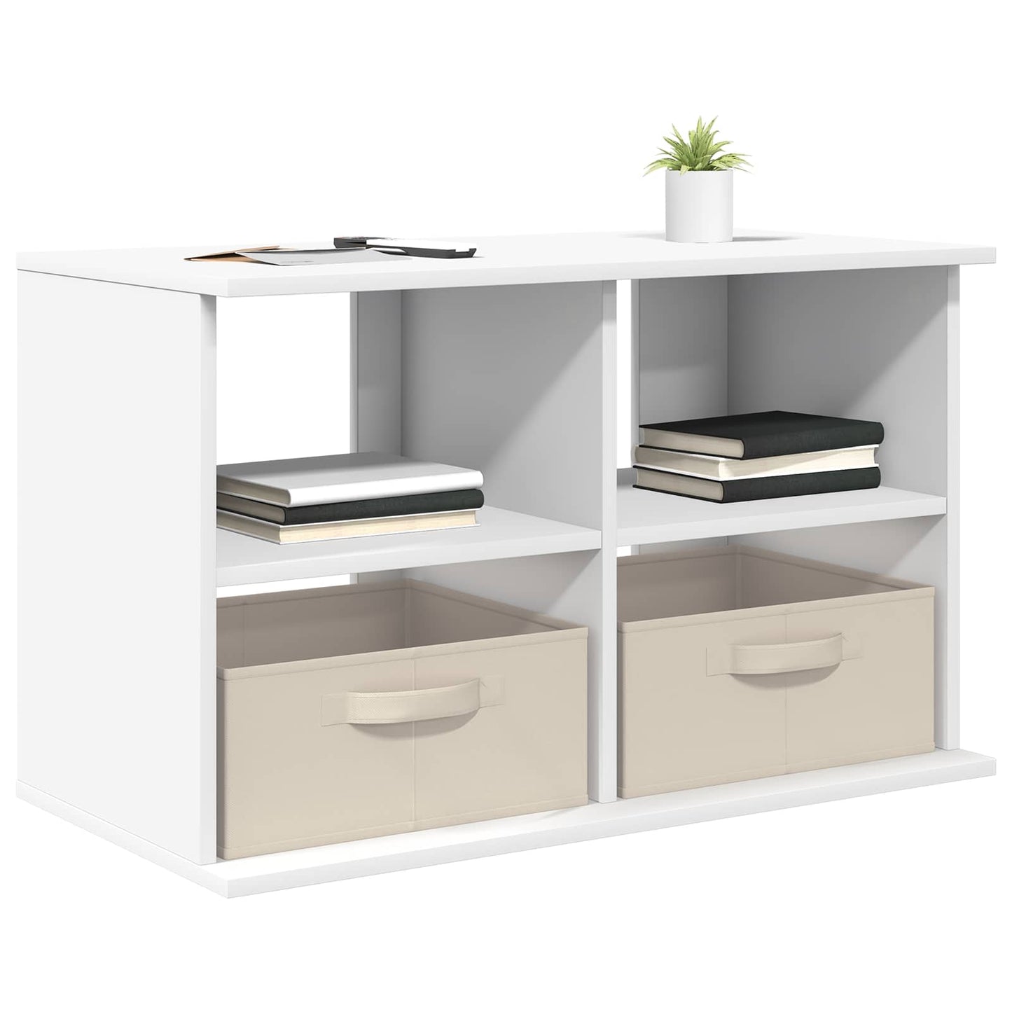TV-standaard met lade Wit 79 x 40 x 48 cm is nu te koop bij PeponiXL, paradijselijk wonen!