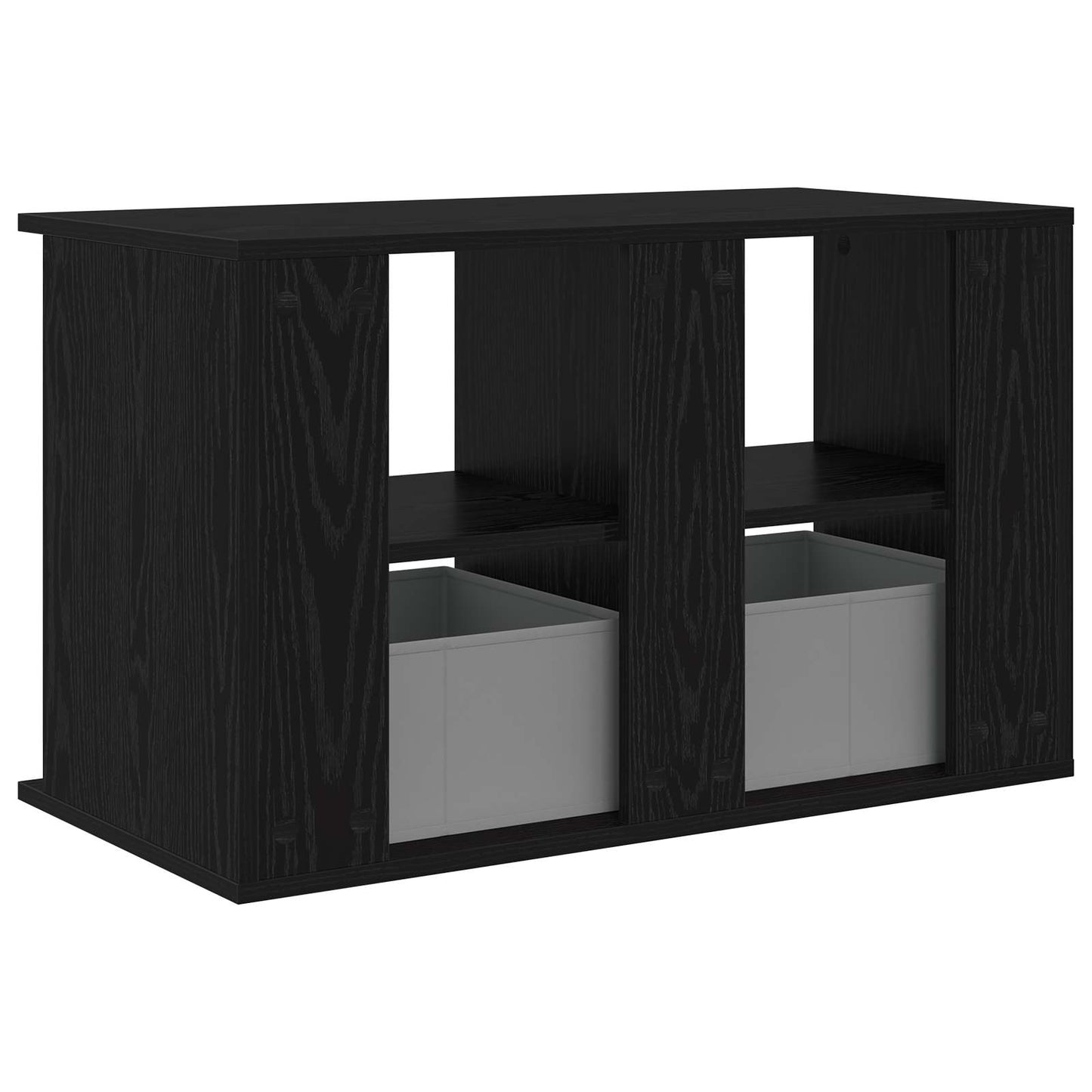 TV-standaard met lade Zwart Eiken 79 x 40 x 48 cm is nu te koop bij PeponiXL, paradijselijk wonen!