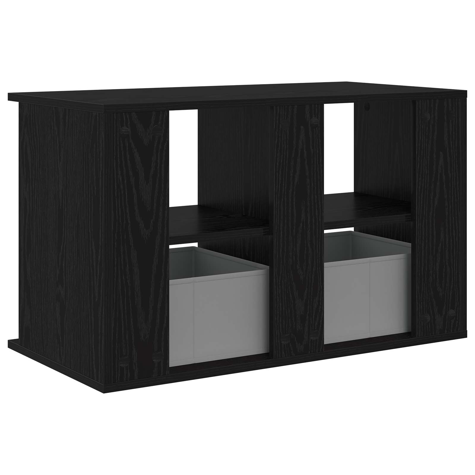 TV-standaard met lade Zwart Eiken 79 x 40 x 48 cm is nu te koop bij PeponiXL, paradijselijk wonen!