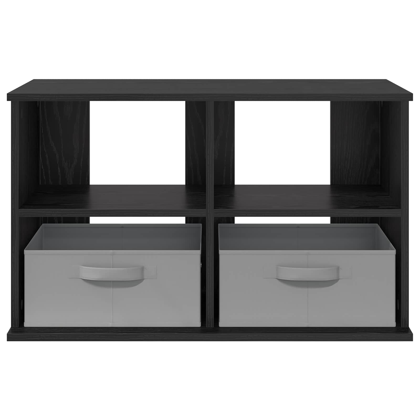 TV-standaard met lade Zwart Eiken 79 x 40 x 48 cm is nu te koop bij PeponiXL, paradijselijk wonen!
