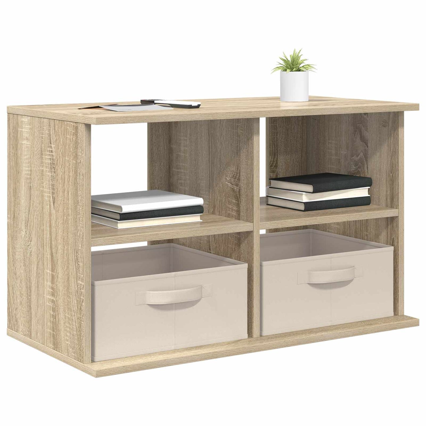 TV-standaard met lade Sonoma Eiken 79 x 40 x 48 cm is nu te koop bij PeponiXL, paradijselijk wonen!
