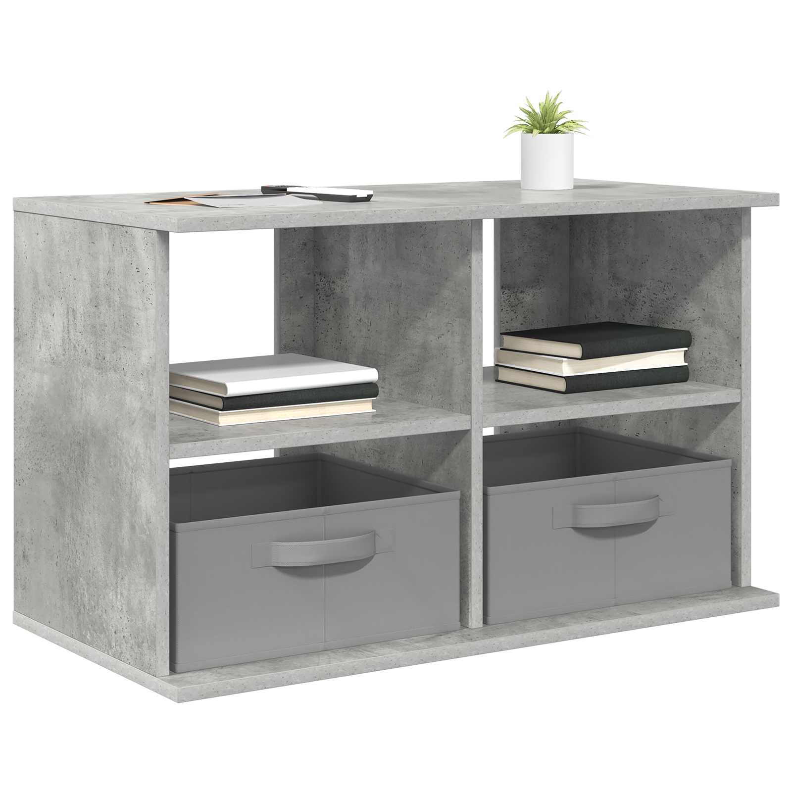 TV-standaard met lade Beton Grijs 79 x 40 x 48 cm is nu te koop bij PeponiXL, paradijselijk wonen!