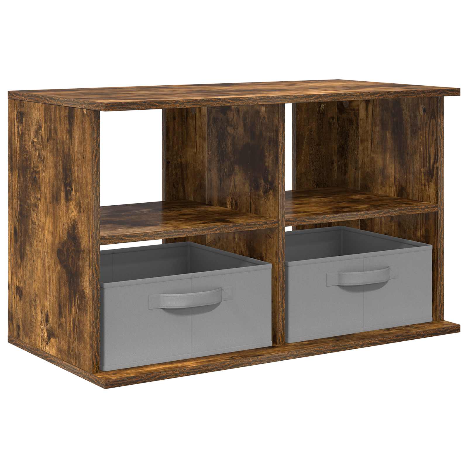 TV-standaard met lade Gerookt eiken 79 x 40 x 48 cm is nu te koop bij PeponiXL, paradijselijk wonen!
