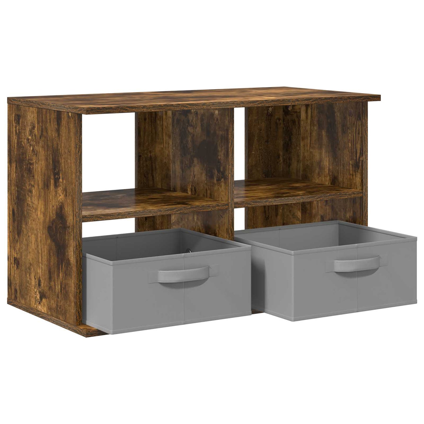 TV-standaard met lade Gerookt eiken 79 x 40 x 48 cm is nu te koop bij PeponiXL, paradijselijk wonen!