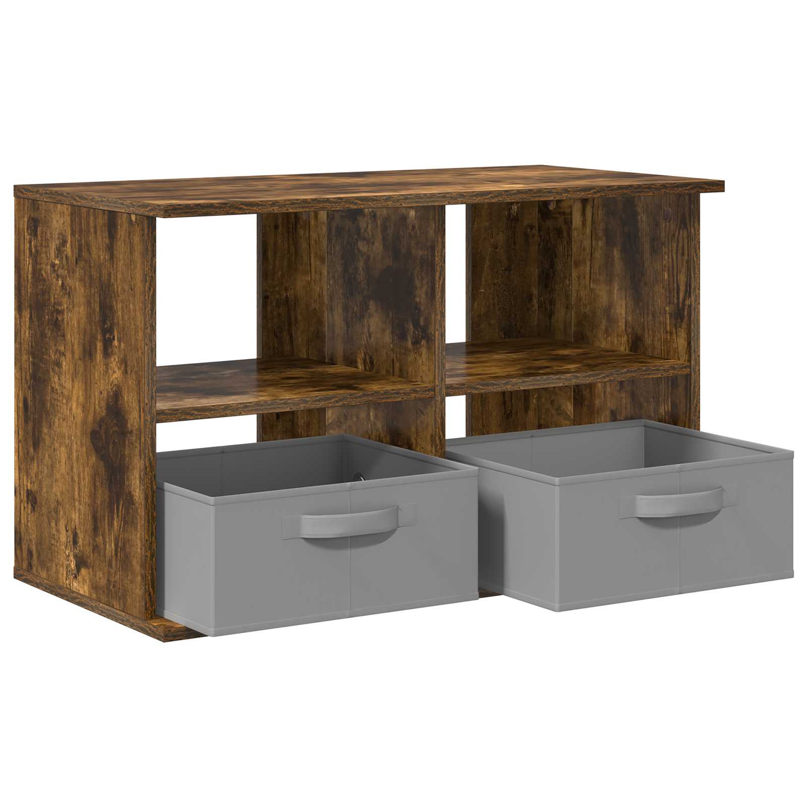 TV-standaard met lade Gerookt eiken 79 x 40 x 48 cm is nu te koop bij PeponiXL, paradijselijk wonen!