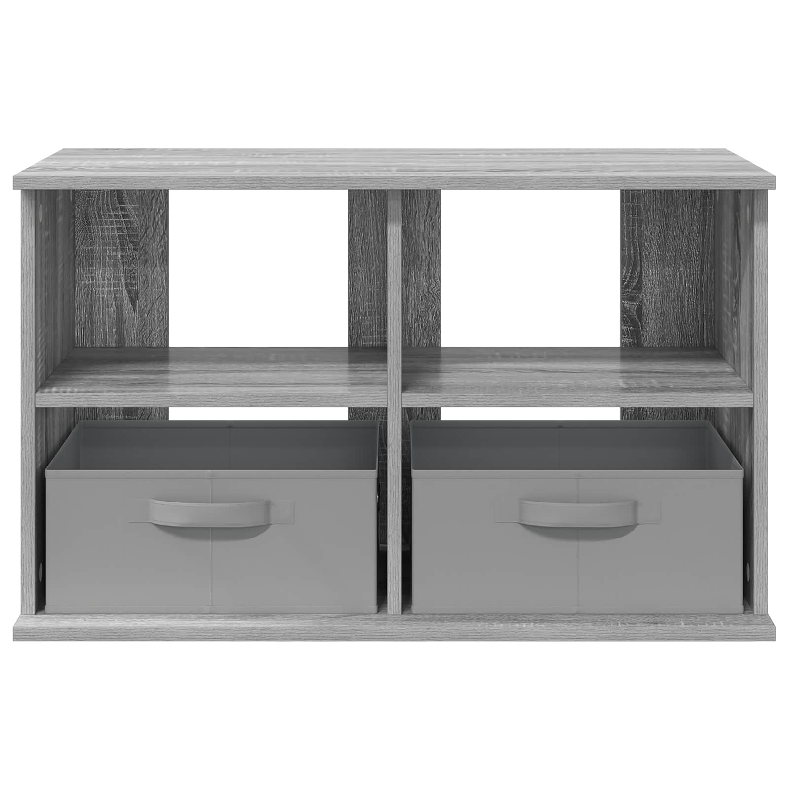 TV-standaard met lade Grijs Sonoma 79 x 40 x 48 cm is nu te koop bij PeponiXL, paradijselijk wonen!