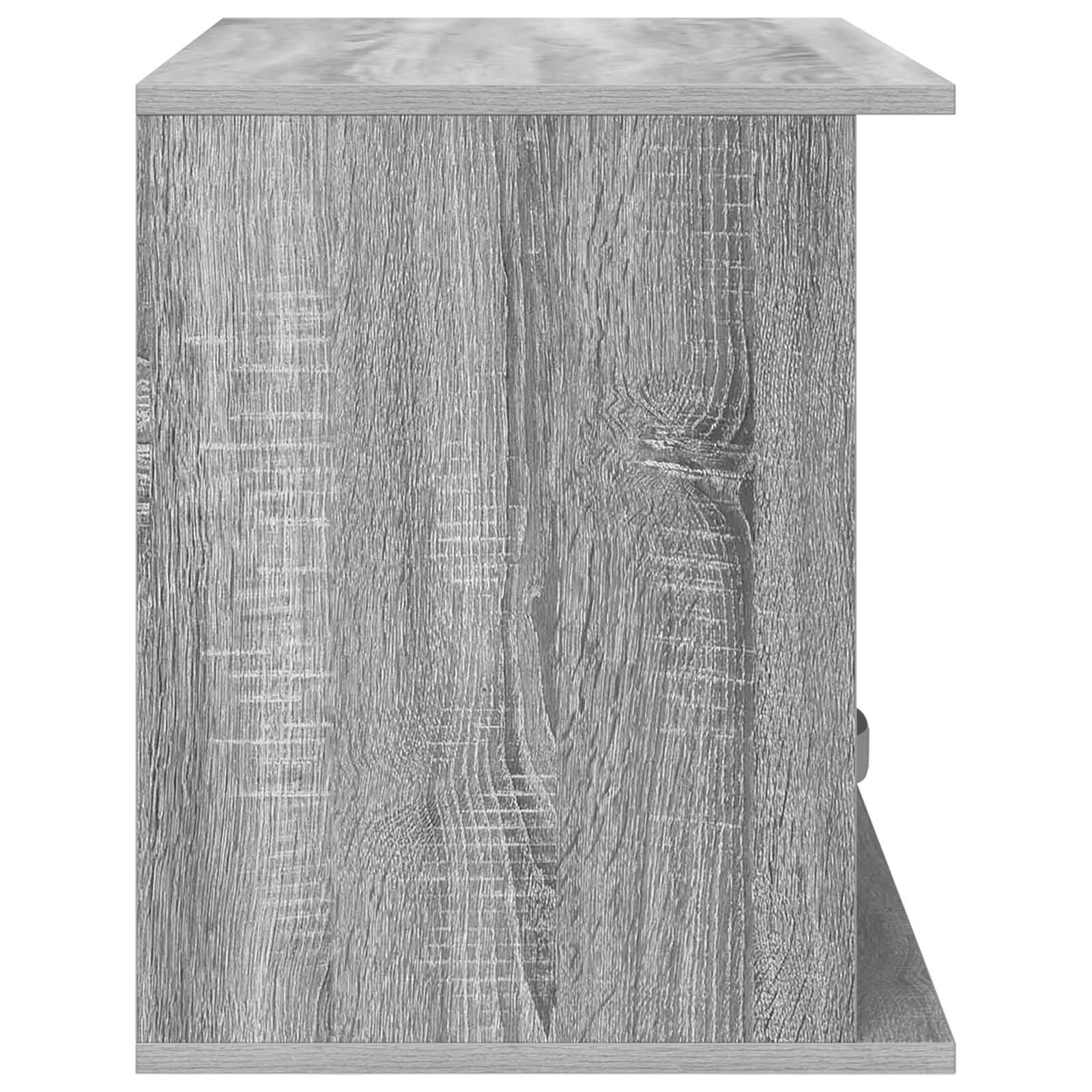 TV-standaard met lade Grijs Sonoma 79 x 40 x 48 cm is nu te koop bij PeponiXL, paradijselijk wonen!