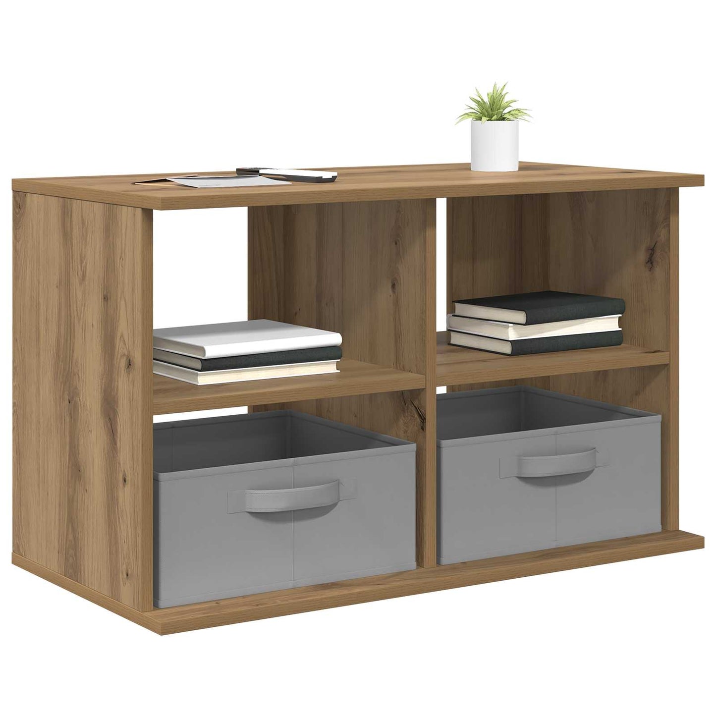TV-standaard met lade Artisan Eiken 79 x 40 x 48 cm is nu te koop bij PeponiXL, paradijselijk wonen!