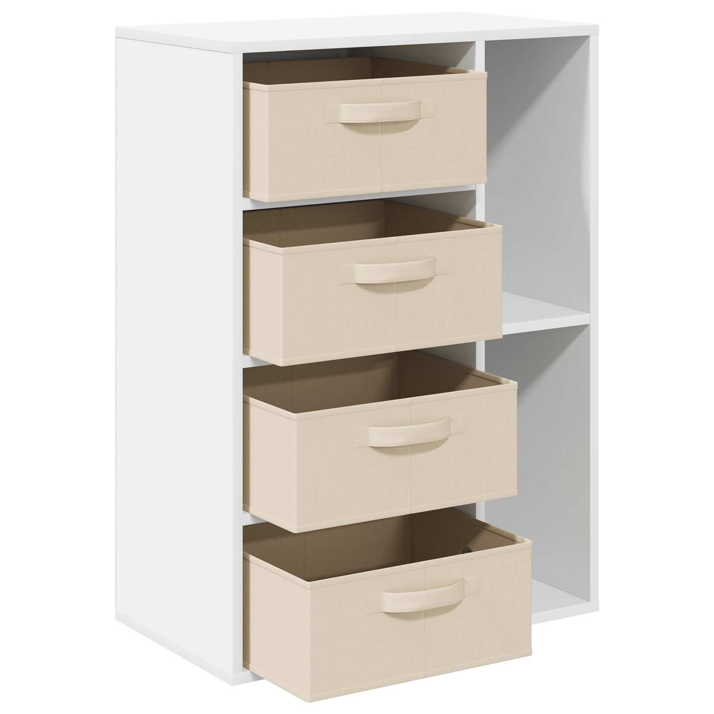 Dressoir met lade Wit 60 x 33,5 x 84 cm is nu te koop bij PeponiXL, paradijselijk wonen!