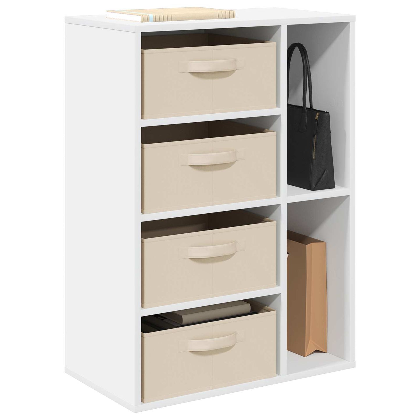 Dressoir met lade Wit 60 x 33,5 x 84 cm is nu te koop bij PeponiXL, paradijselijk wonen!