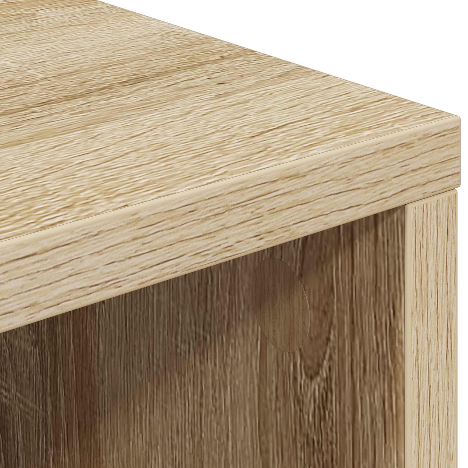 Dressoir met lade Sonoma Eiken 60 x 33,5 x 84 cm is nu te koop bij PeponiXL, paradijselijk wonen!