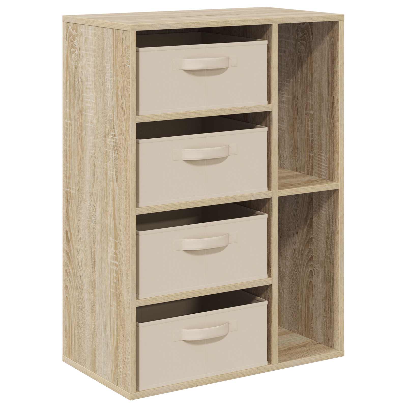 Dressoir met lade Sonoma Eiken 60 x 33,5 x 84 cm is nu te koop bij PeponiXL, paradijselijk wonen!